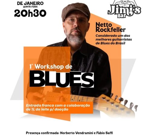 Workshop de Blues | 22/01 | Jimi's