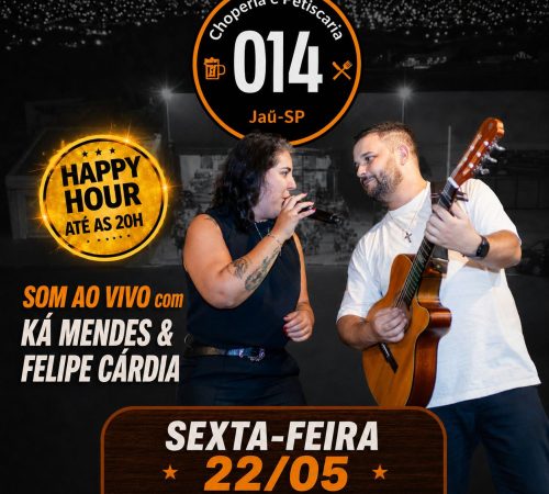 Ká Mendes & Felipe Cardia na Choperia 014