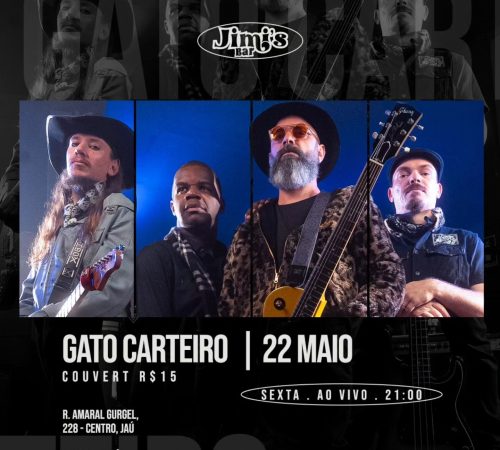 Gato Carteiro no Jimi's