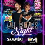 All Black Night no Bar da Ana