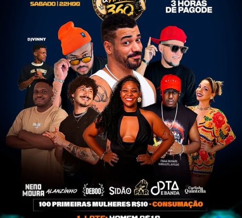 Pagodin & Amigos no Cravo e Canela