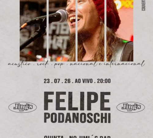 Felipe Padanoschi no Jimi's
