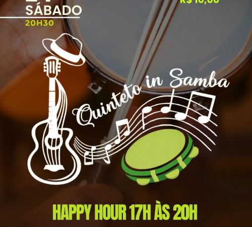 Quinteto in Samba, 24 de janeiro no Limoeiro