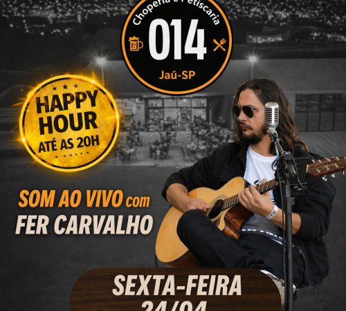 Fer Carvalho na Choperia 014, 24 de abril