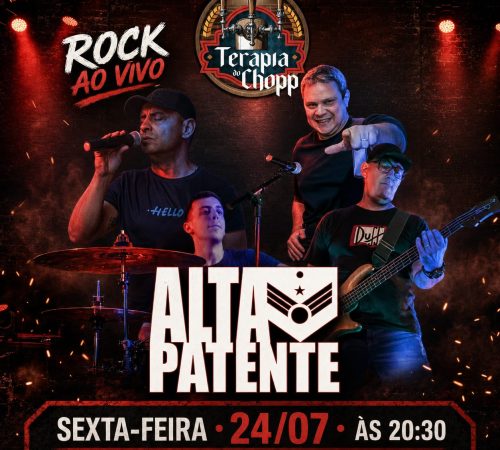 Alta Patente no Terapia do Chopp