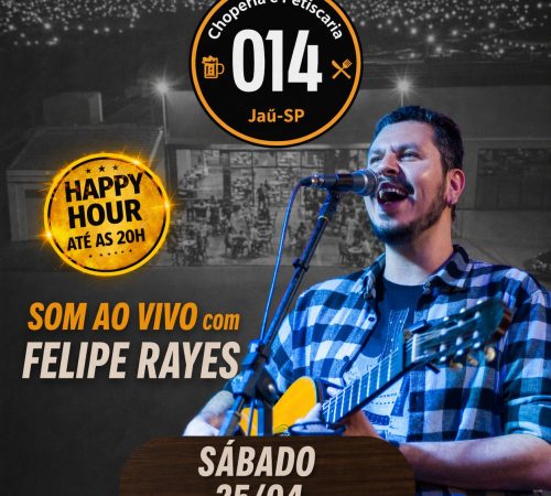 Felipe Rayes na Choperia 014, 25 de abril