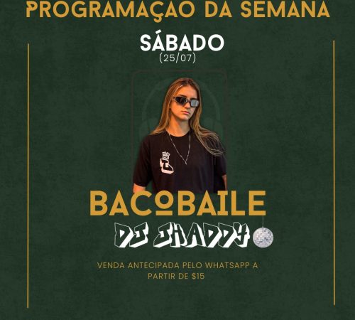 DJ Jhaddy no Baco
