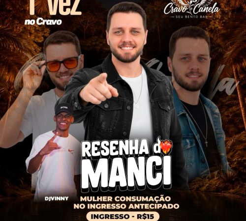 Resenha do Manci no Cravo e Canela