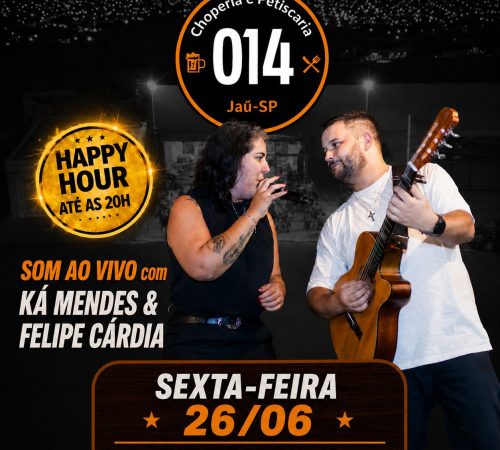 Ka Mendes e Felipe Cardia na Choperia 014