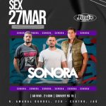 Sonora, 27 de março no Jimi's