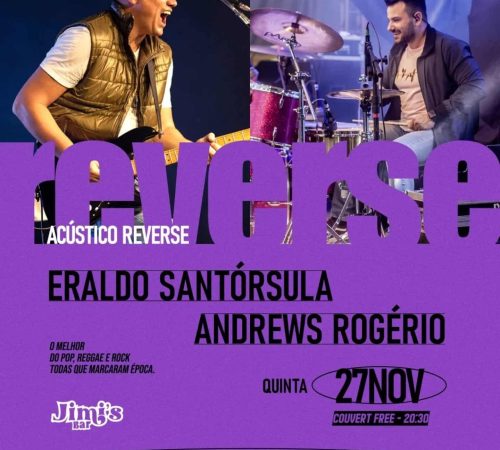 Acústico Reverse | Jimi's - 27/11