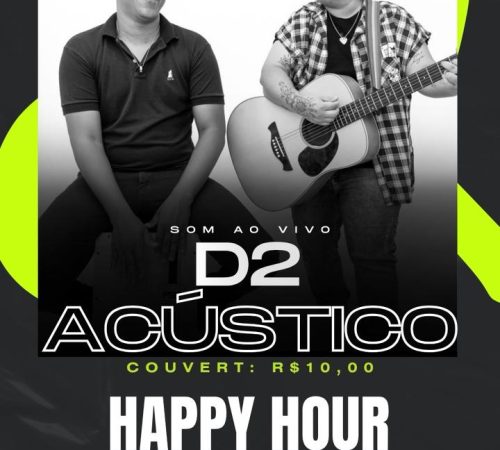 D2 Acústico, 28 de março no Limoeiro