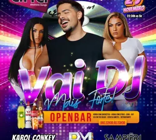 Vai Dj, Mais Forte | Bar da Ana - 29/11