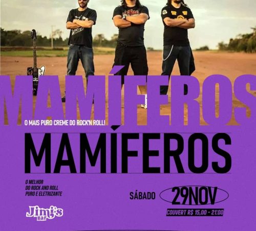 Mamíferos | Jimi's - 29/11