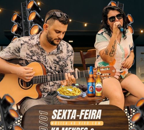 Ka Mendes e Felipe Cardia, 30 de janeiro, Choperia 014