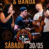 Ka Mendes e banda no Terapia do Chopp