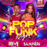 Pop & Funk Night, 31 de janeiro no Bar da Ana