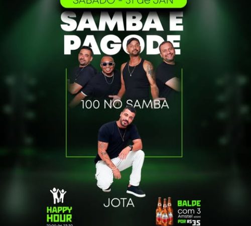 Samba e Pagode, 31 de janeiro, Barban