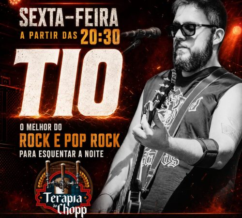 Tio no Terapia do Chopp