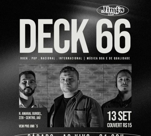 Deck 66 | Jimi's - Sábado