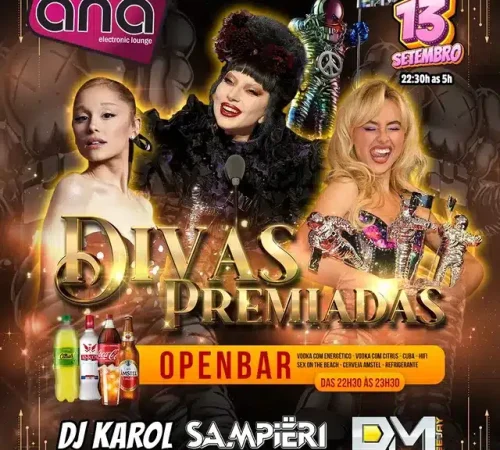 Divas Premiadas | Bar da Ana - Sábado
