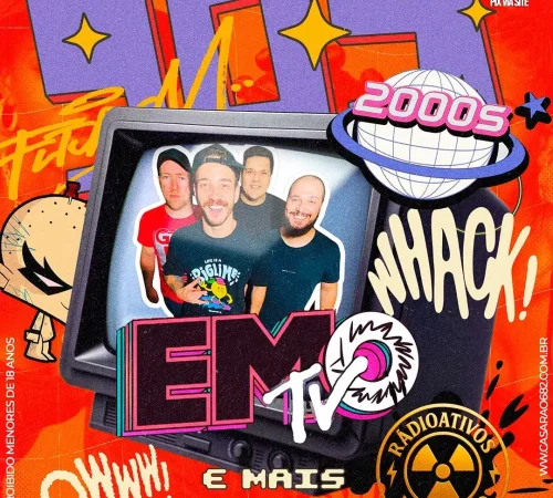 EMO TV e Radioativos | Casarão 682 - Sábado