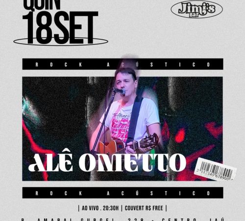 Lê Ometto | Jimi's Bar - Quinta