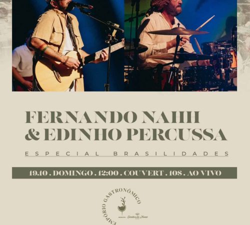 Monet | Fernando Nah e Edinho Percussa 19:10