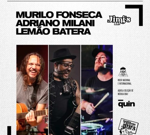 Murilo Fonseca - Adriano Milani e Lemão Batera - Jimi´s - Quinta