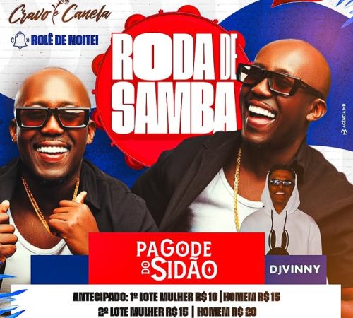 Pagode do Sidão | Cravo e Canela - Sábado