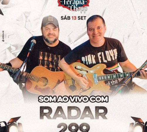 Radar 299 | Terapia do Chopp - Sábado