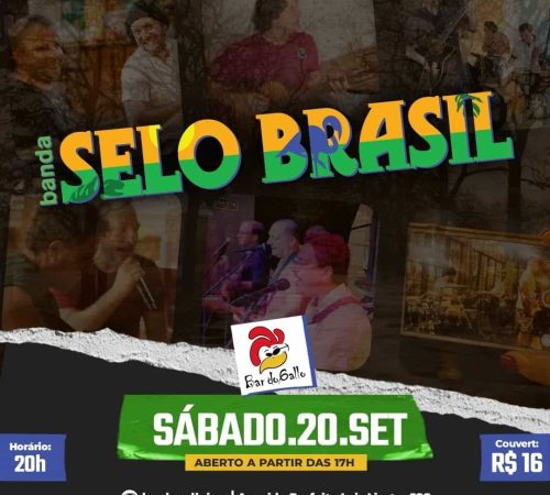 Selo Brasil | Bar do Gallo - Sábado