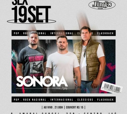 Sonora | Jimi's Bar - Sexta