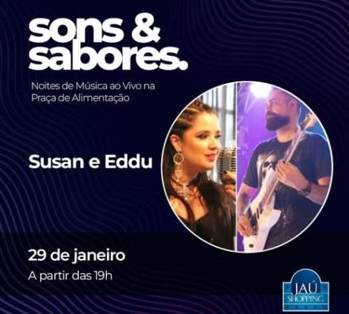 Susan e Eddu Jaú Shopping 2901