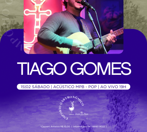 Tiago Gomes no Monet