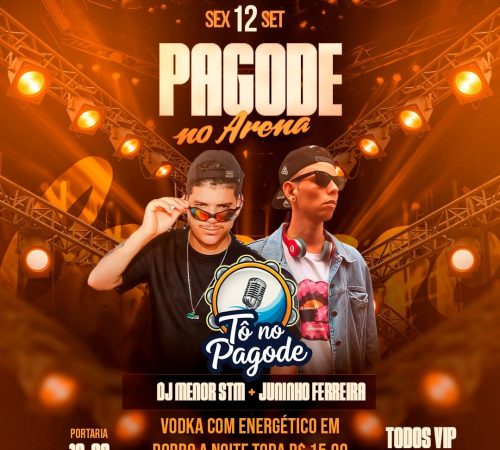 Tô no Pagode | Arena Lounge - Sexta