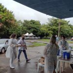 Vacinação no Flávio de Mello