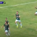 Léo Machado fez o gol isolado da partida (Imagem do Youtube da FPF)
