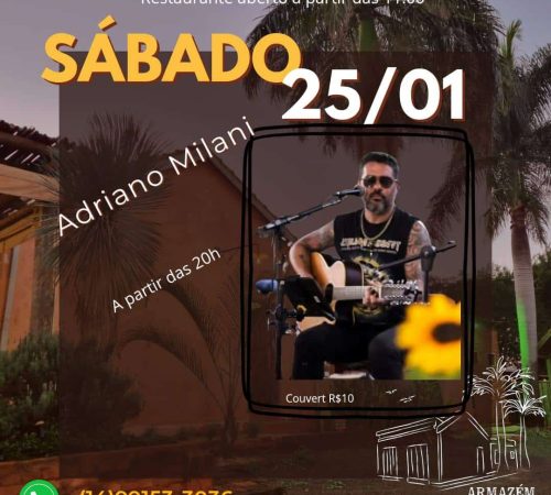 Adriano Milani | Armazém São Benedito - 25/01