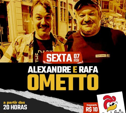 Alexandre e Rafa Ometto | Bar do Gallo 07/02