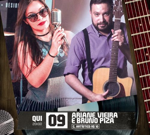 Ariane Vieira e Bruno Piza
