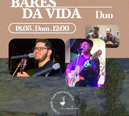 Bares da Vida Duo - Empório Jardins de Monet - Domingo