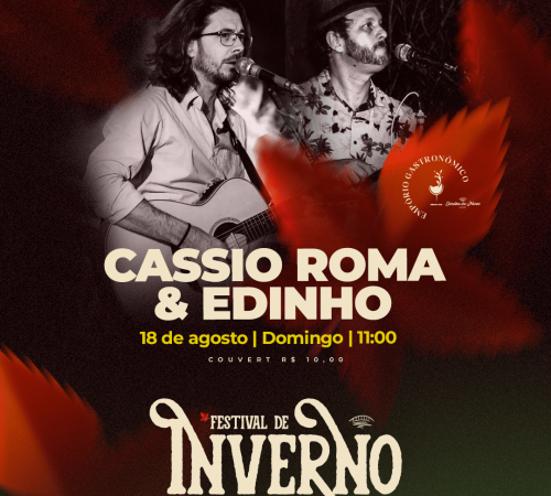 Cassio Roma e Edinho
