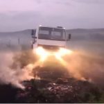 fogo quase atinge animais hoje