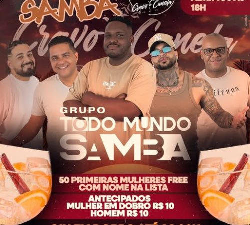 Grupo Todo Mundo Samba | Cravo e Canela - Sexta