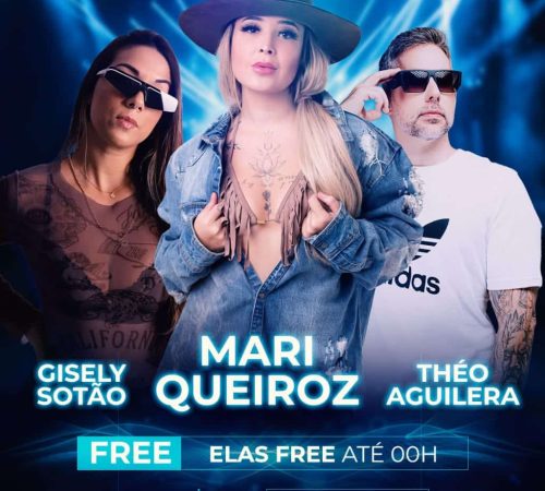 Mari Queiroz + Gisely Sotão + Theo Aguilera