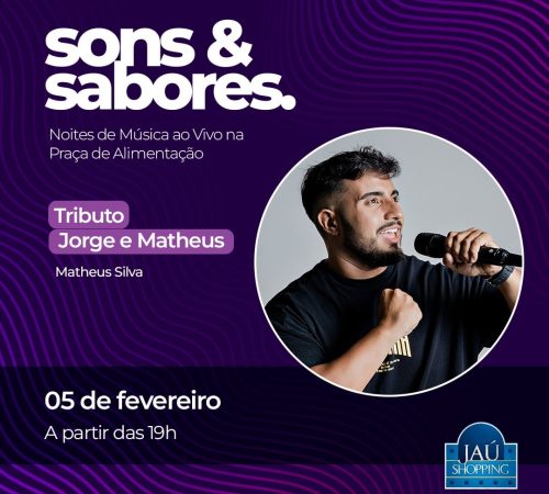 Matheus Silva - Tributo Jorge e Matheus | Jaú Shopping 05/02