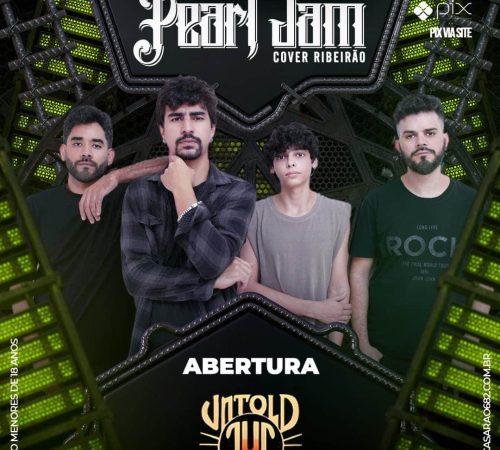 Pearl Jam Cover RP + Untold | Casarão 682 - 15/02