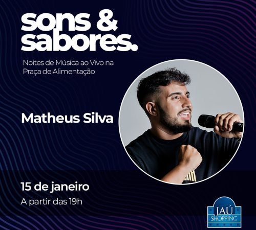 Matheus Silva Jaú Shopping 15 de janeiro