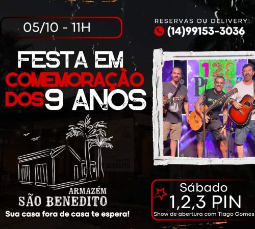 Thiago Gomes e 123 Pin